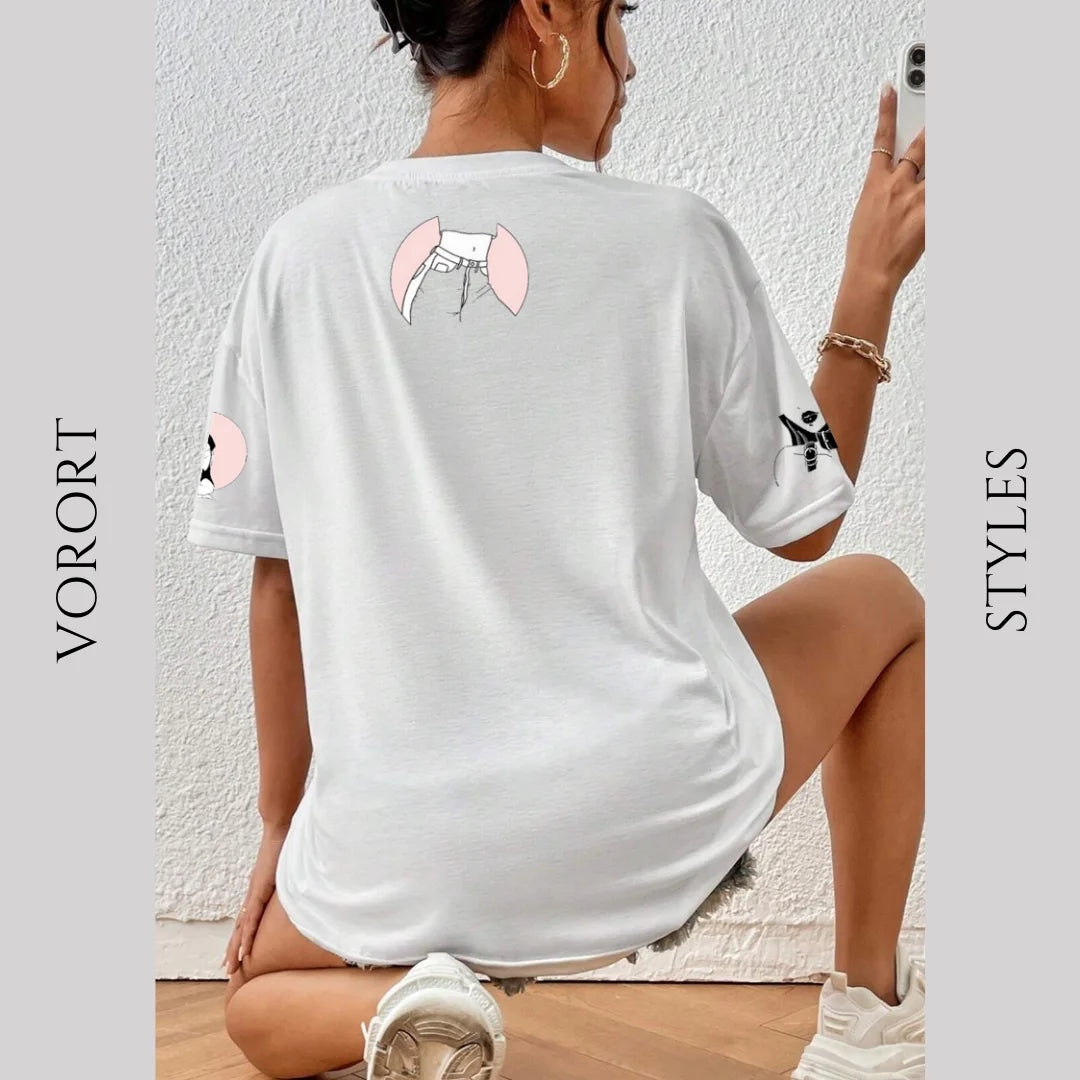 CAMISETA OVERSIZE LADY