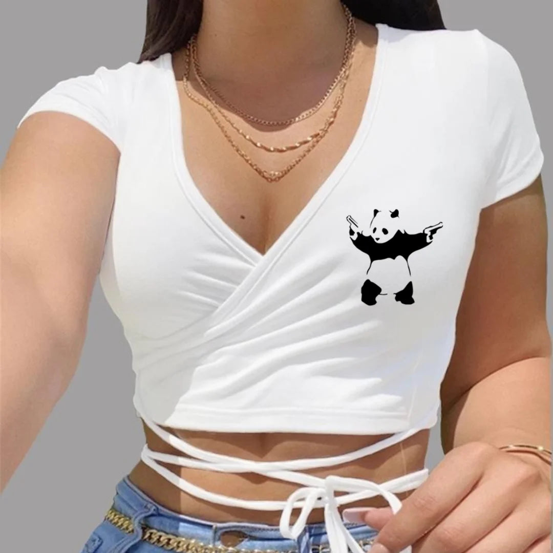 CROPTOP GRAPE BLANCO