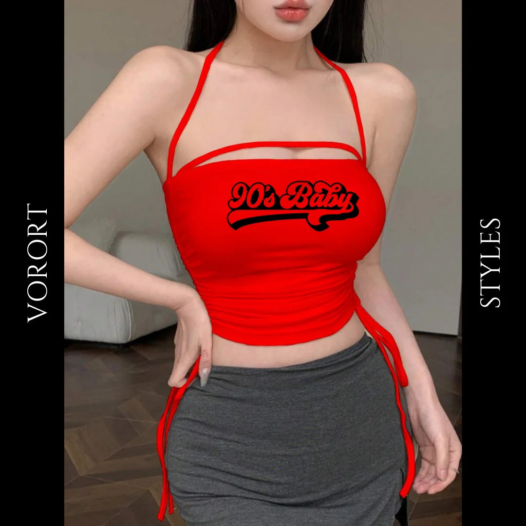 CROPTOP ILLIN ROJO