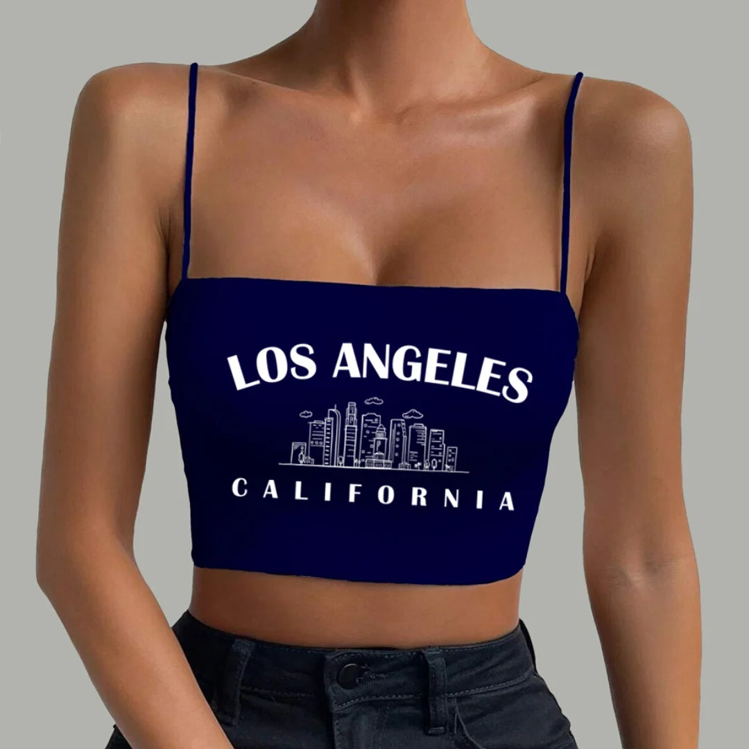 CROPTOP DURAZNO AZUL