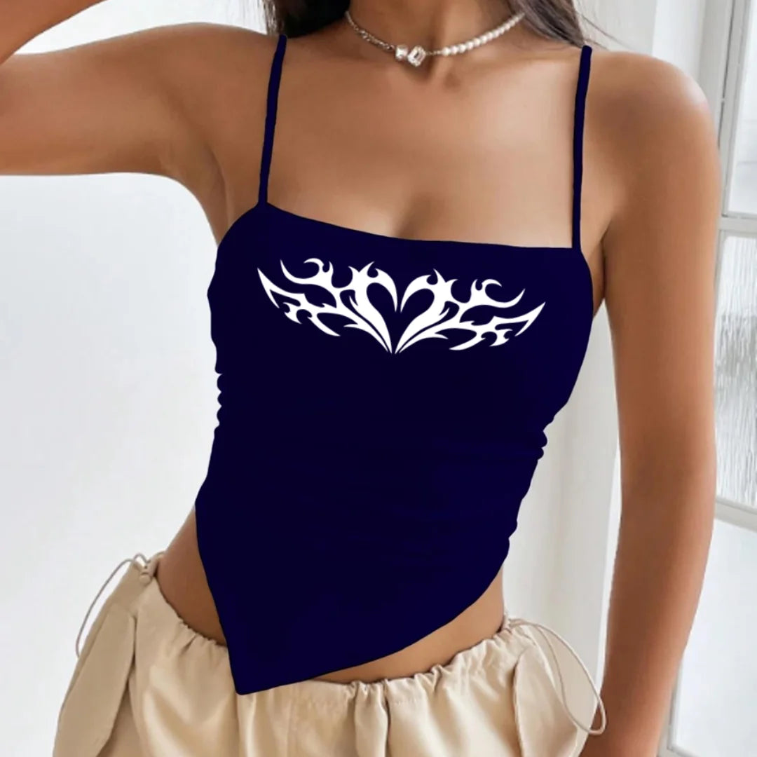CROPTOP SPRING AZUL