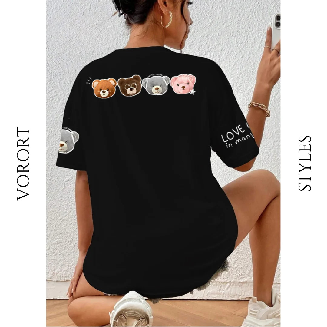 CAMISETA OVERSIZE BEARS