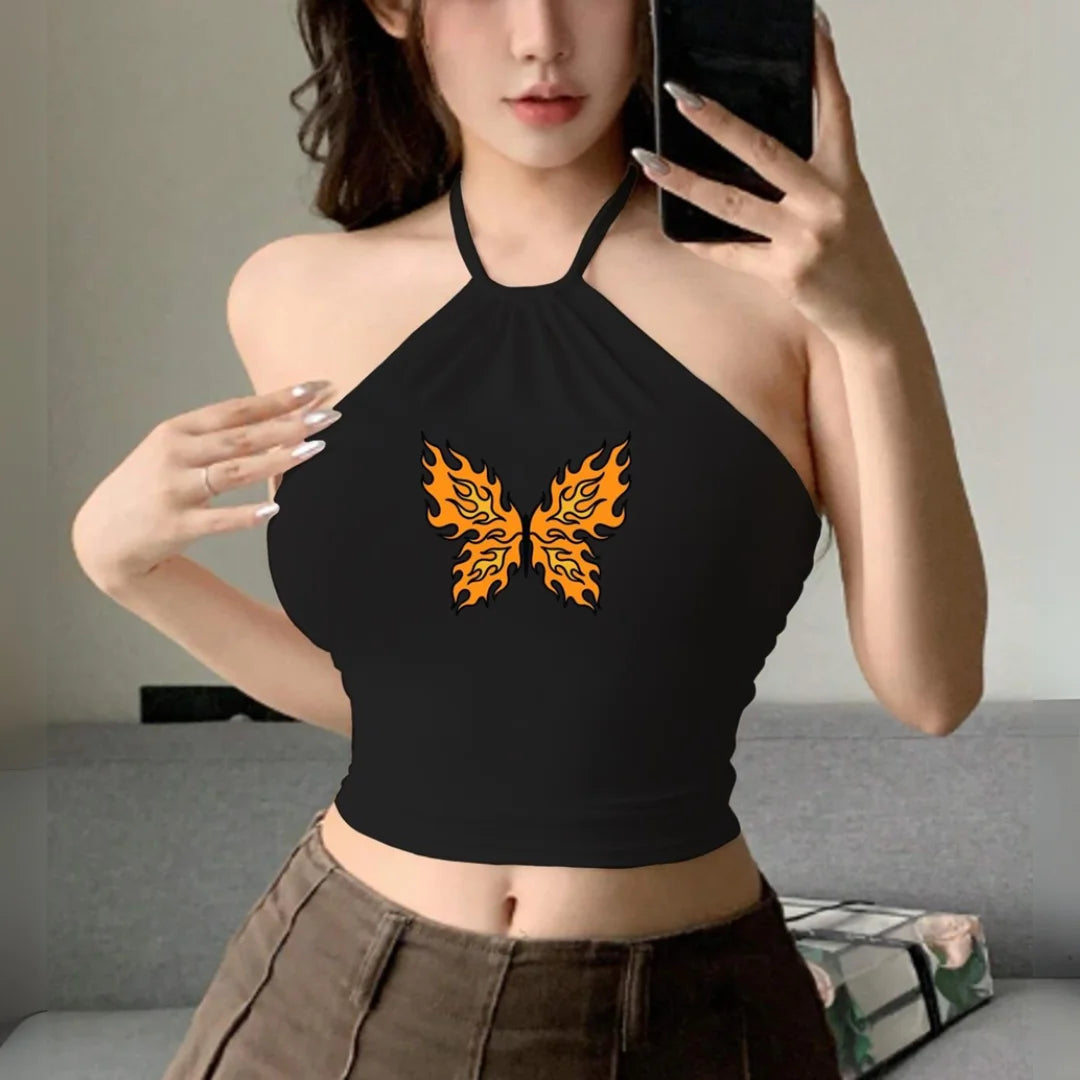 CROPTOP SUMMER NEGRO