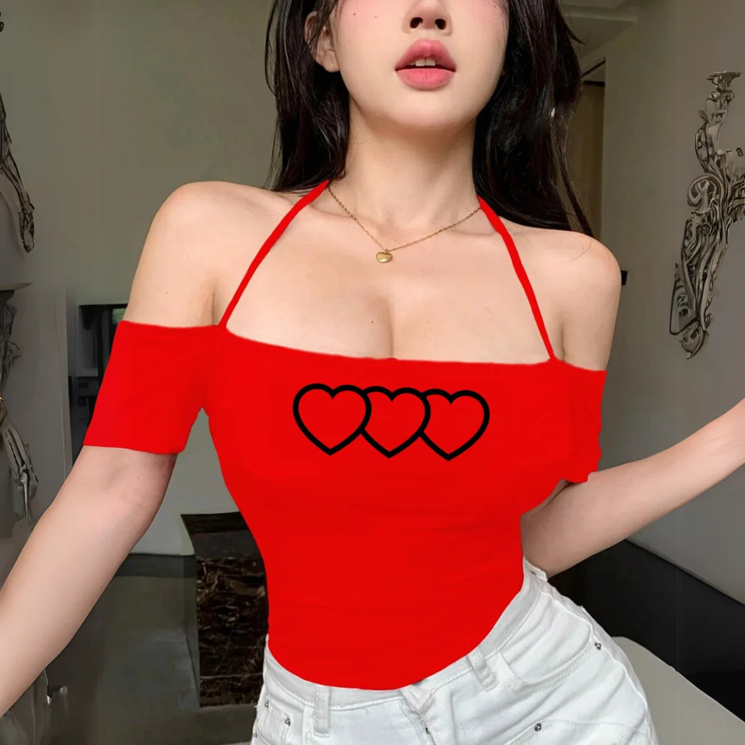 CROPTOP IVE ROJO