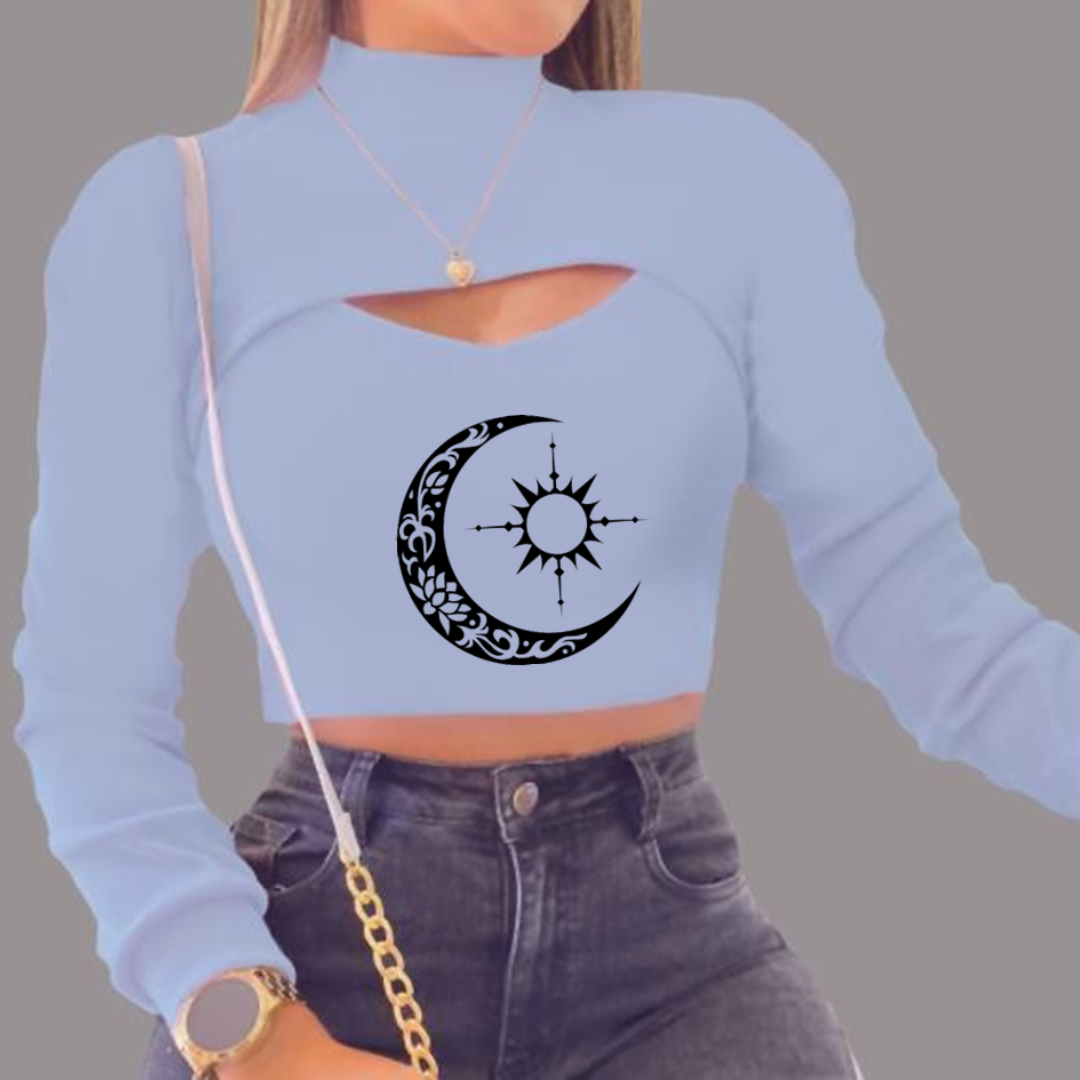 CROPTOP PLUM CIELO MOON